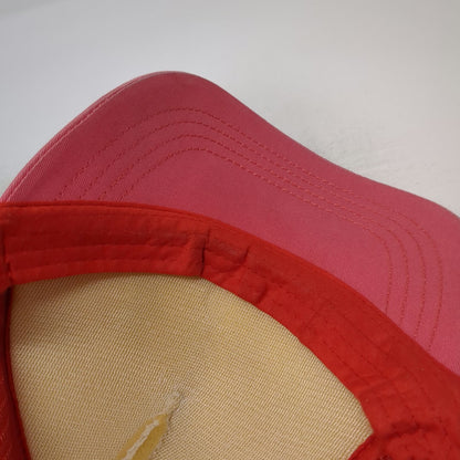 Billabong Trucker Hat Red One Size Surf Graphic Mesh Back Snapback Adjustable