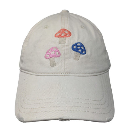 Mushroom Slideback Hat Tan One Size Embroidered Adjustable Aerie