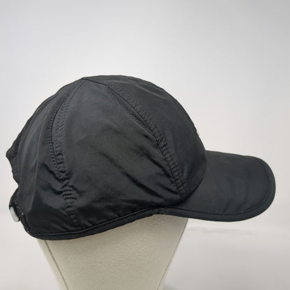 Nike Baseball Cap Black One Size NikeFIT Moisture Wicking Adjustable Strap Hat