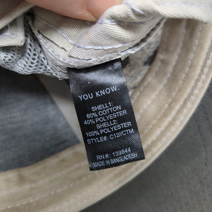 The Sweet Lillies Snapback Trucker Hat Gray One Size Adjustable Mesh Back