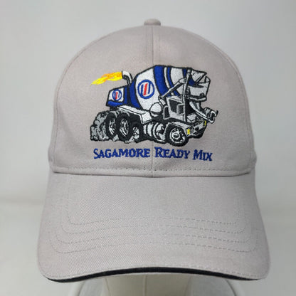 Sagamore Ready Mix Strapback Hat Gray One Size Embroidered Adjustable