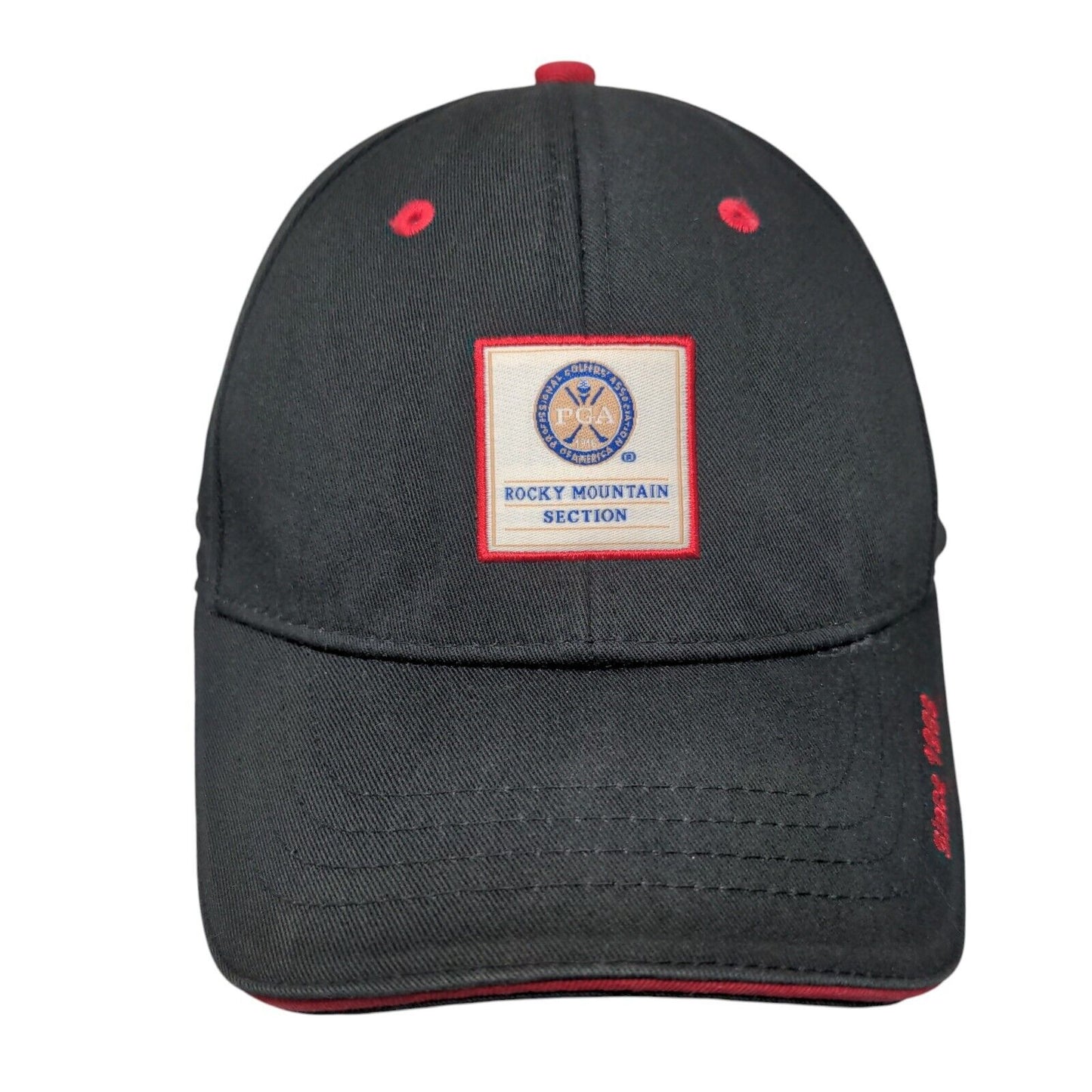 Rocky Mountain Section Strapback Hat Black One Size Be Original Pukka