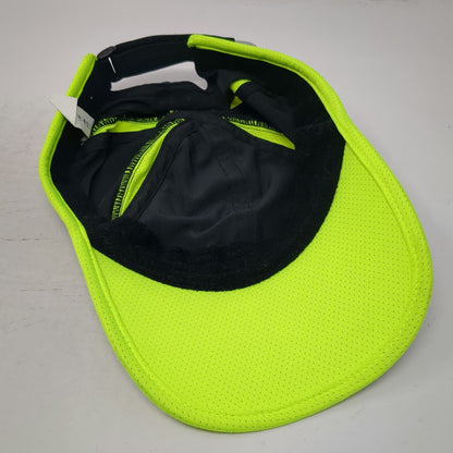 Road Runner Sports Baseball Cap Black One Size Mesh Running Performance Hat
