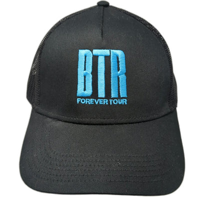 Otto Trucker Hat Black One Size BTR Forever Tour Concert Merchandise Snapback
