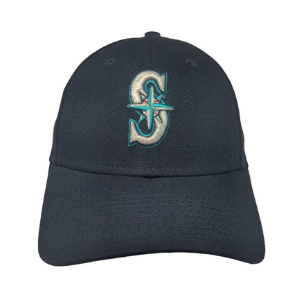 New Era Men Strapback Hat Blue OSFM Embroidered Seattle Mariners 2022 Postseason