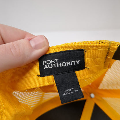 Port Authority Snapback Trucker Hat Multi One Size Embroidered Logo