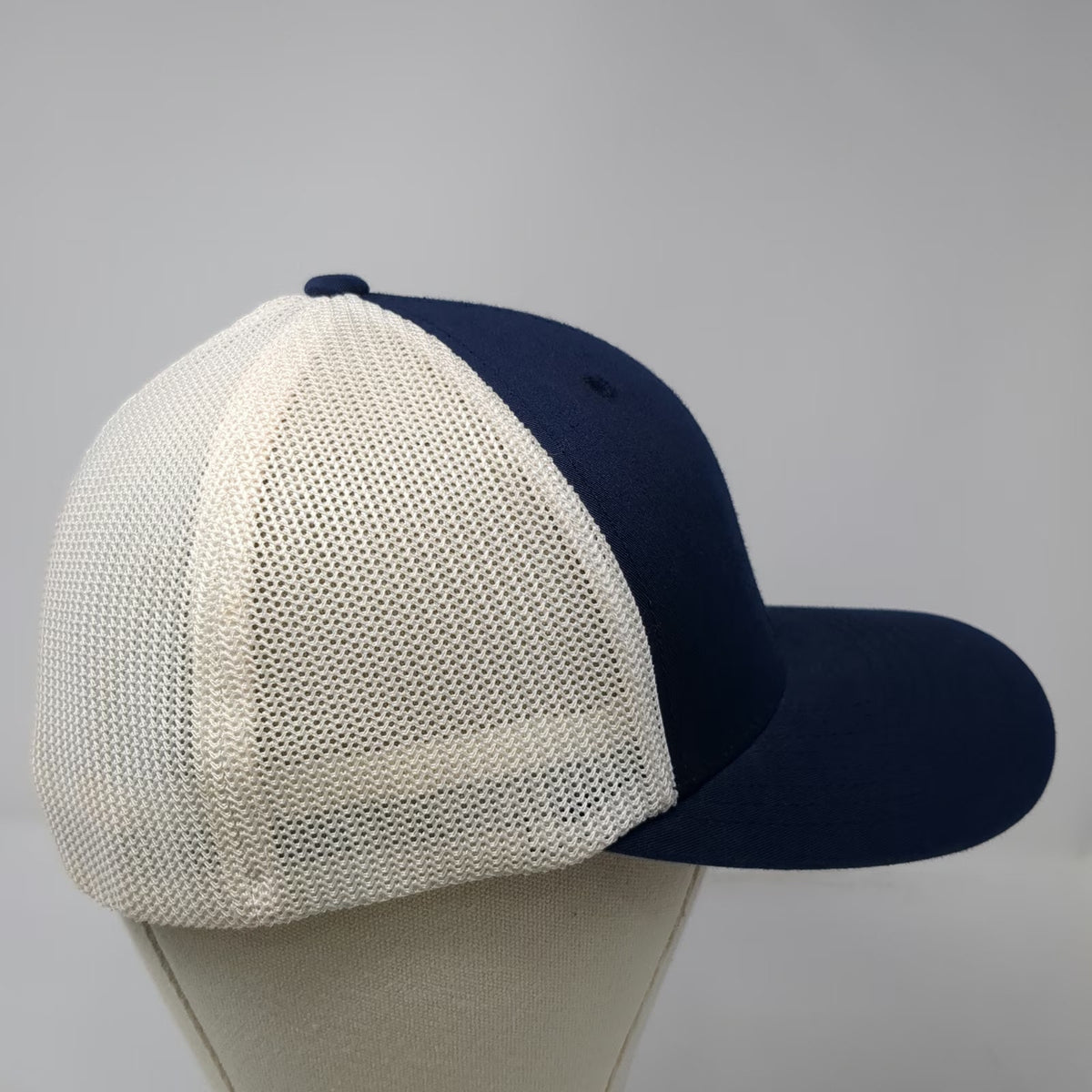 Port Authority Baseball Cap Blue XL Hat Mesh Back Electrical Wholesale Supply