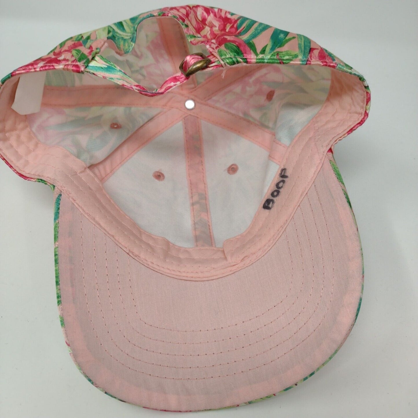 Unbranded Slideback Hat Multi OSFM Daylily Close Pineapple Adjustable