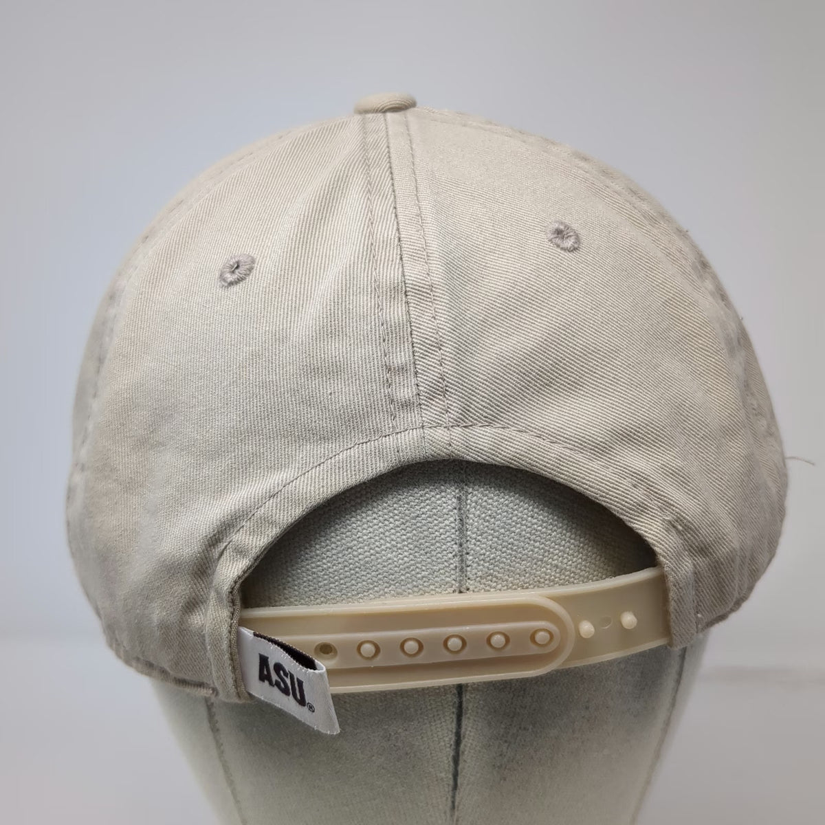 Arizona State Sun Devils NCAA Top of the World Snapback Hat Beige One Size Logo