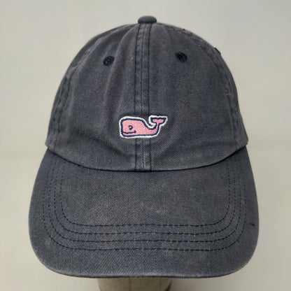 Vineyard Vines Shep & Ian Men's Slideback Hat Blue Embroidered Logo Whale