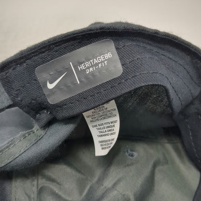 Nike Gray Baseball Cap One Size Michigan Wolverines Dri-FIT Slideback Hat