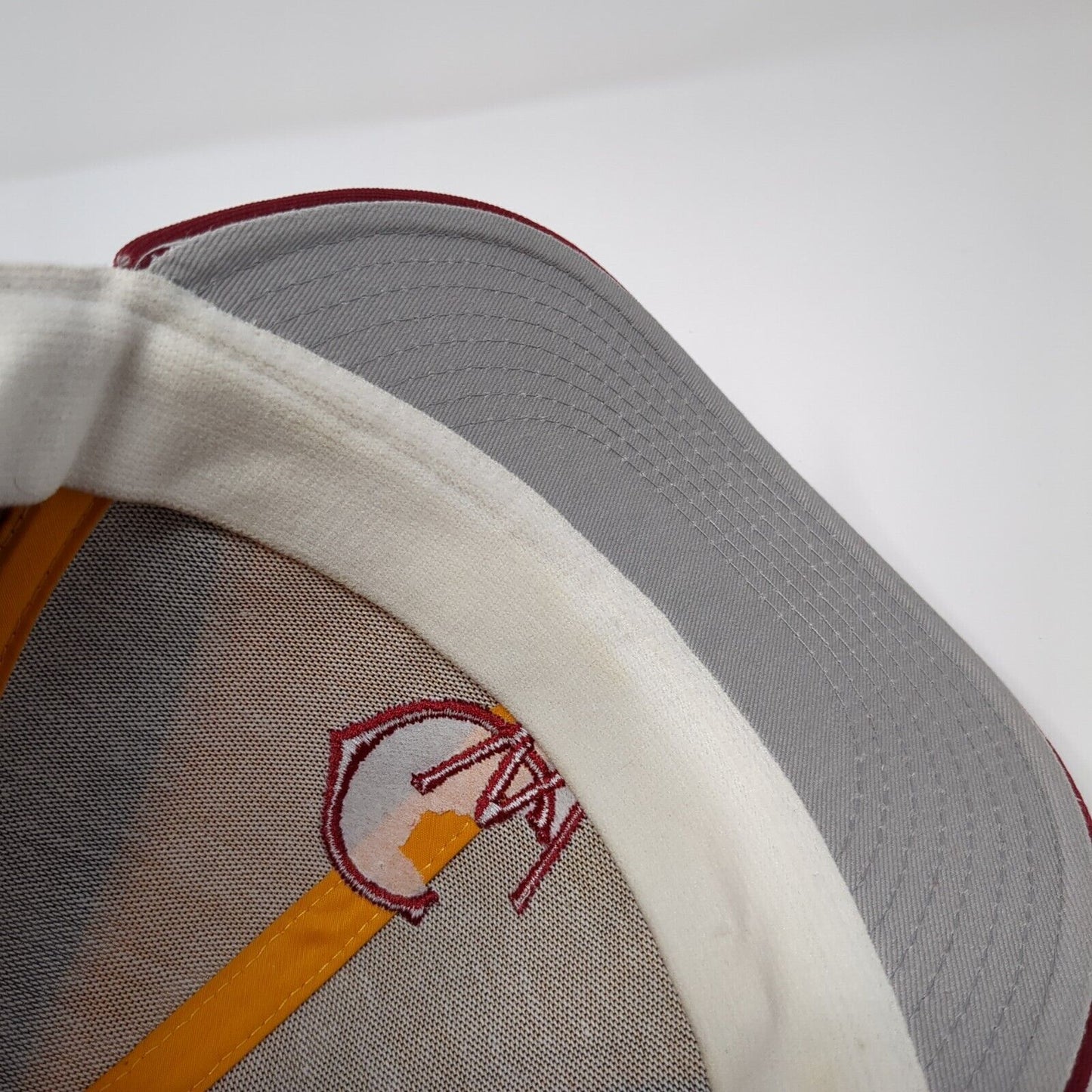 CW Fitted Hat Red Large A-Flex Embroidered 6 Panel Gametek The Game Pro