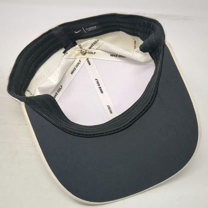 Nike Baseball Cap White L Tiger Woods TW Logo Dri-FIT Perforated Classic 99 Hat