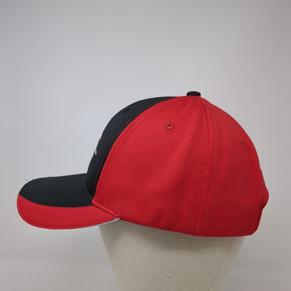 SOS Strapback Hat Multi One Size Adjustable Colorblock Triple Crown