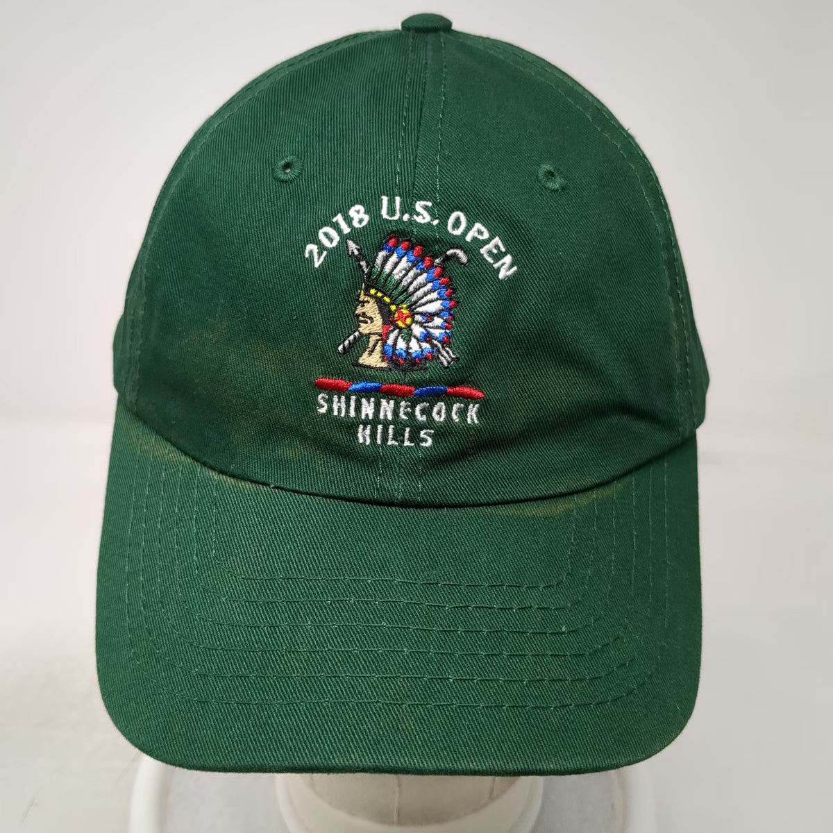 USGA Baseball Cap Green One Size 2018 US Open Shinnecock Hills Member Golf Hat