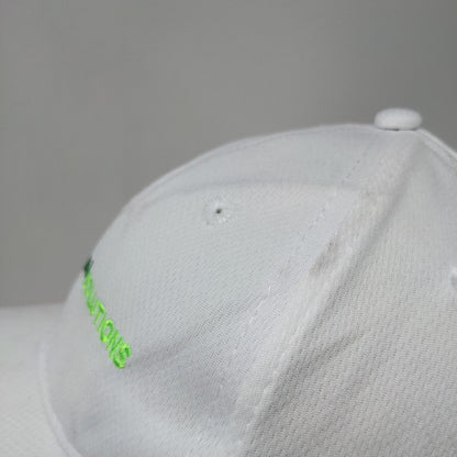 Miller EV Solutions Strapback Hat White OS Adjustable Embroidered Sport-Tek