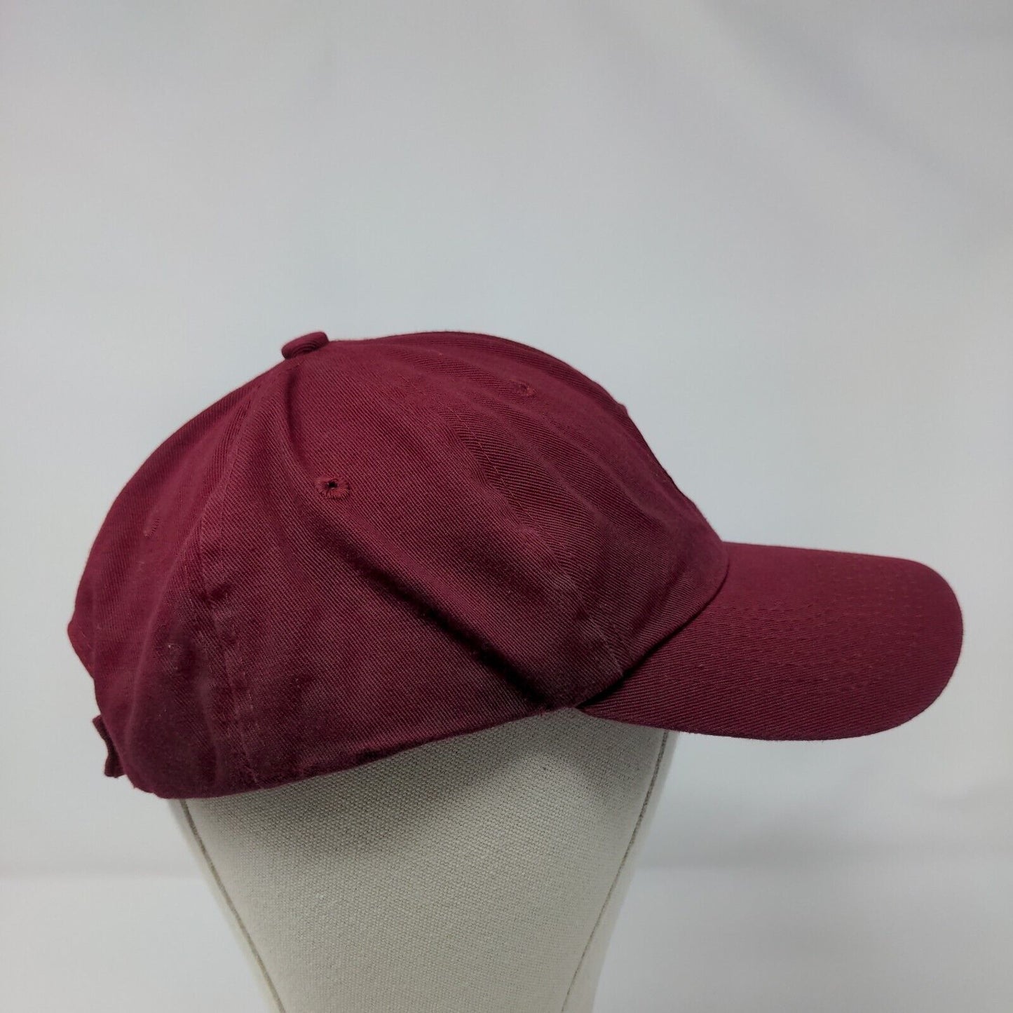Sunny Co. Seahorse Strapback Hat Red OSFA Adjustable Embroidered