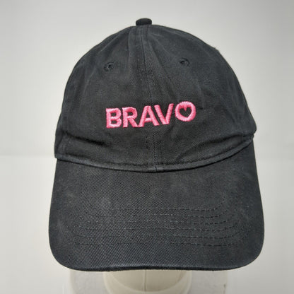 Bravo Slideback Hat Black One Size Solid Embroidered Port & Company