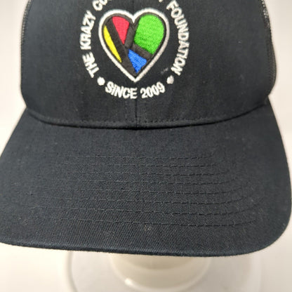 The Krazy Koupon Lady Foundation Since 2009 Snapback Trucker Hat Black OS Mesh