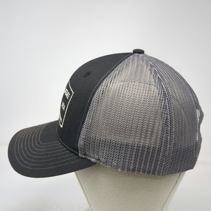 Richardson Trucker Hat Black One Size Mesh Snapback Rekluse Clutch Revolution