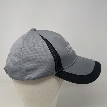 WearGuard Men's Strapback Hat Gray Size OS Embroidered Travelers Championship