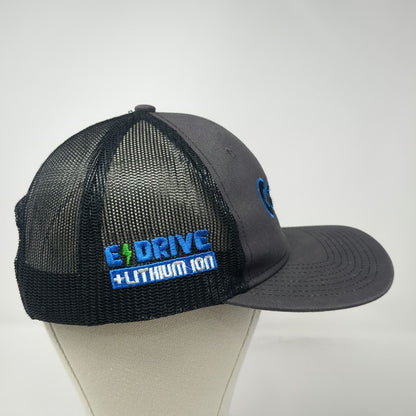 Port Authority Trucker Hat Gray One Size Genie E-Drive Lithium Ion Mesh Cap