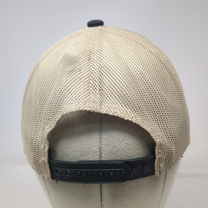 Blue Moon Beer Patch Blue Trucker Hat One Size Mesh Back Snapback Brewery Logo