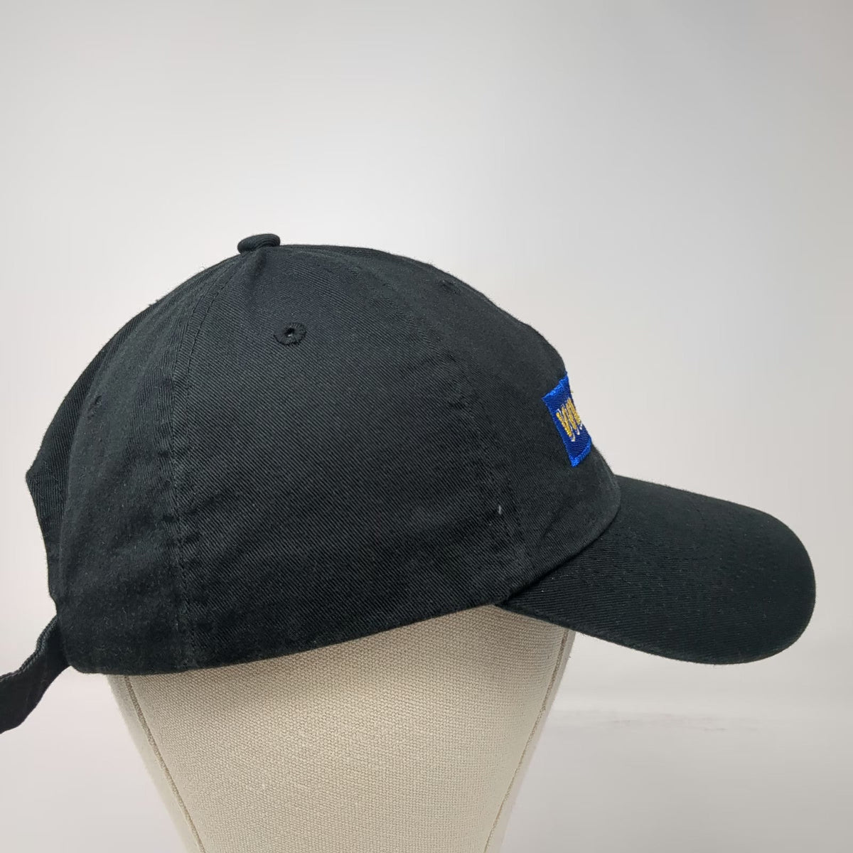 Black Baseball Cap One Size Wilson The People You Can Trust Slideback Hat
