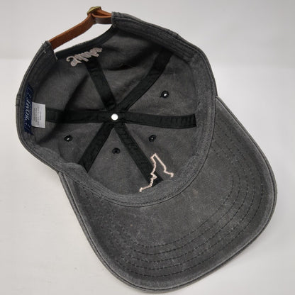 Home Idaho Slideback Hat Gray One Size Adjustable Embroidered 6 Panel Home Free