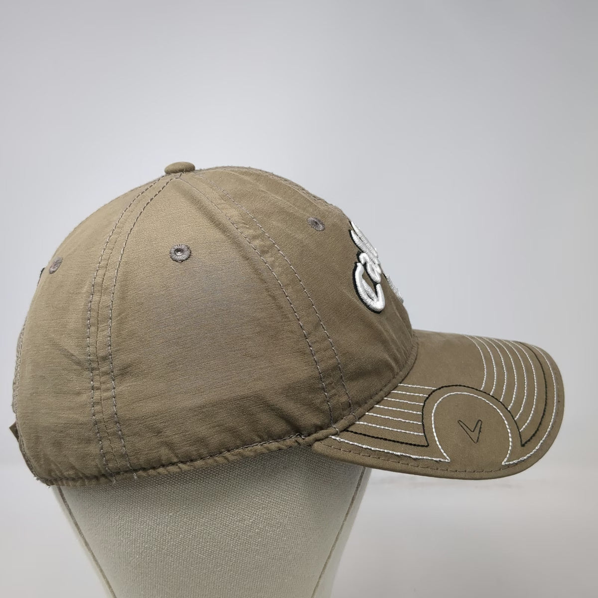 Callaway Baseball Cap Brown One Size Wasatch Golf Odyssey New Era Strapback Hat