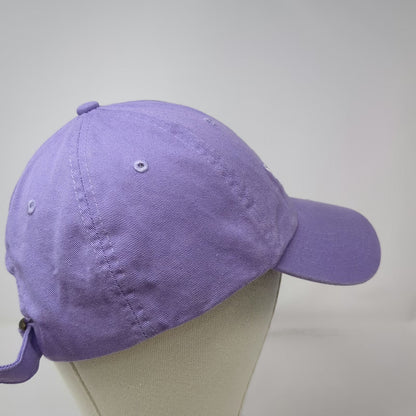 Purple Baseball Cap One Size Voodoo Logo Embroidered Adjustable Slideback Hat