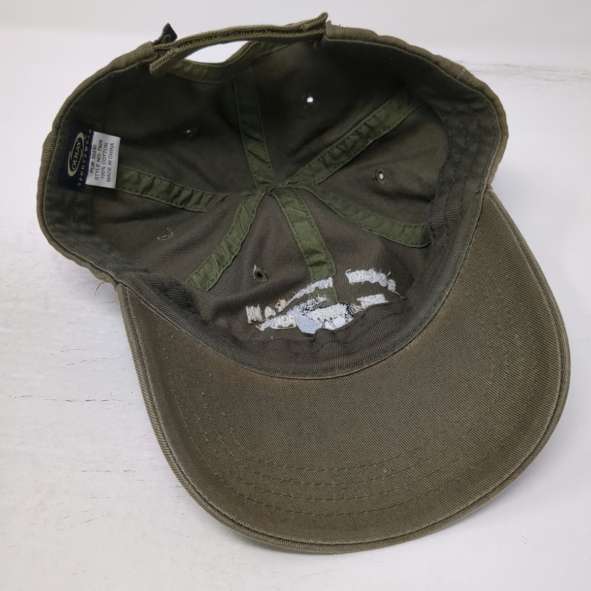 Ouray Sportswear Baseball Cap Green One Size Rocky Mountain Elk Foundation Hat