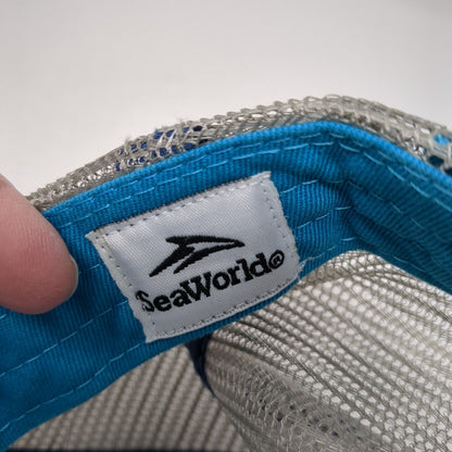 SeaWorld Authentic 1964 Snapback Trucker Hat Multicolor OS Adjustable Mesh Back