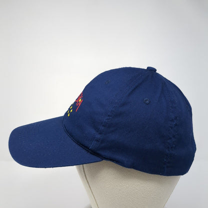 ALASKA Snapback Hat Blue One Size Adjustable Embroidered Patriotic Shirt & Co.