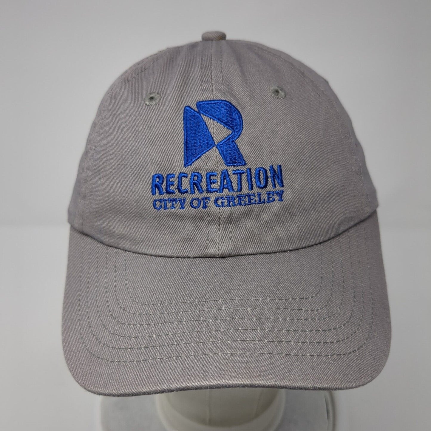 Recreation City of Greeley Slideback Hat Gray Small Solid Adjustable