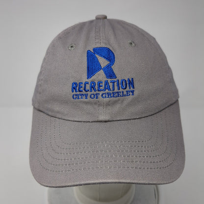 Recreation City of Greeley Slideback Hat Gray Small Solid Adjustable