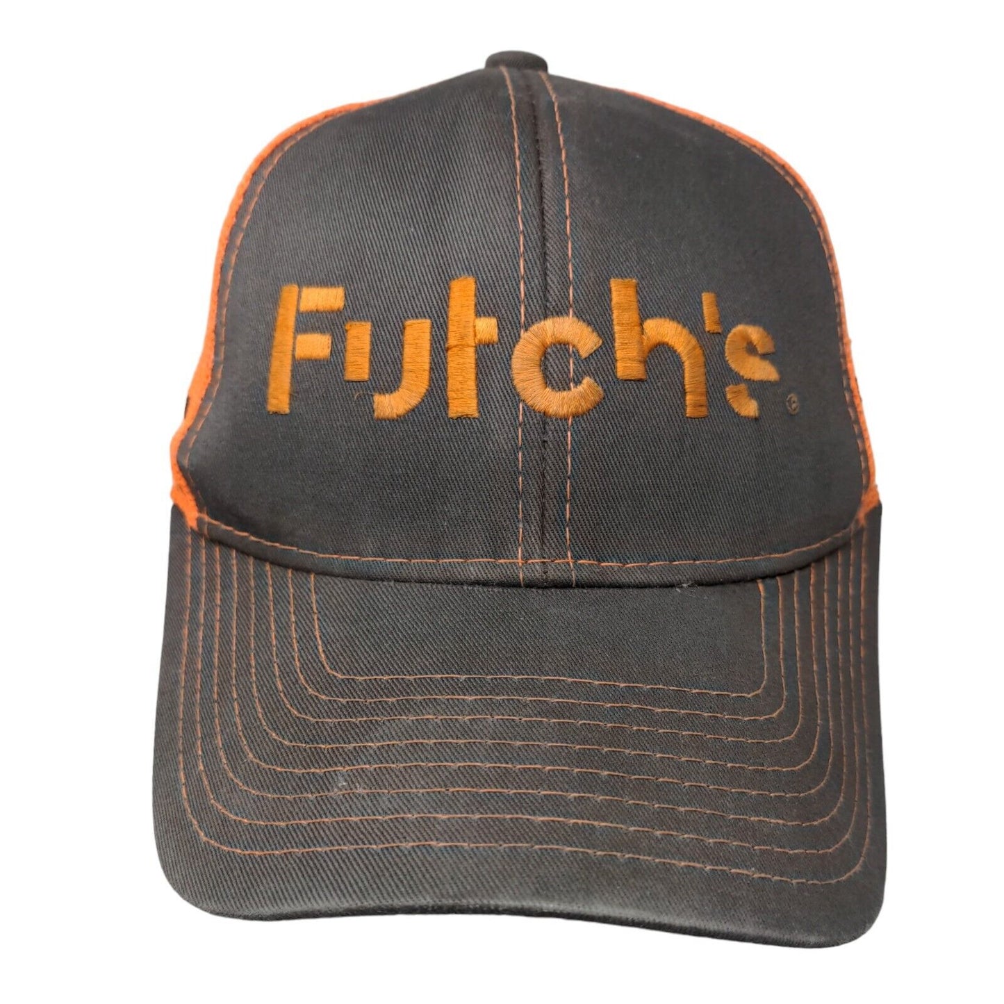 Futch's Depot Strapback Mesh Back Trucker Hat Multi OSFM Platinum Series