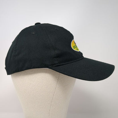 Eckrich Baseball Cap Black One Size Embroidered Patch Strapback Hat Since 1894
