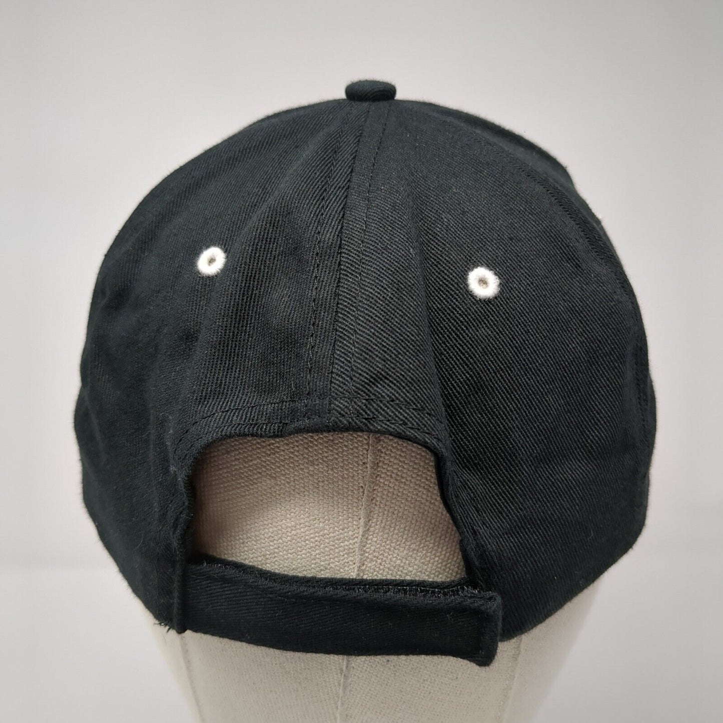 UDY Cattle Co. Rockland ID Strapback Hat Black One Size Richardson