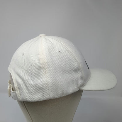 Lids Baseball Cap White One Size Biggie Embroidered Strapback Hat Acrylic Blend