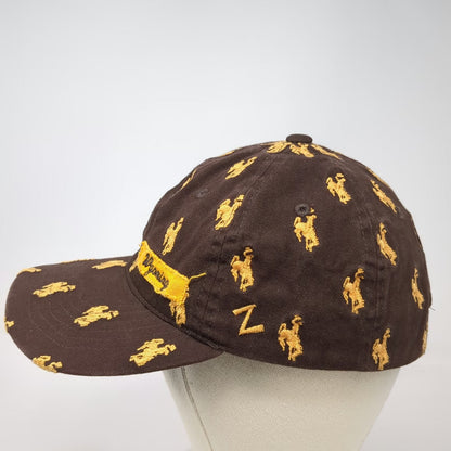 Zephyr Baseball Cap Brown OSFM University of Wyoming Steamboat All Over Print
