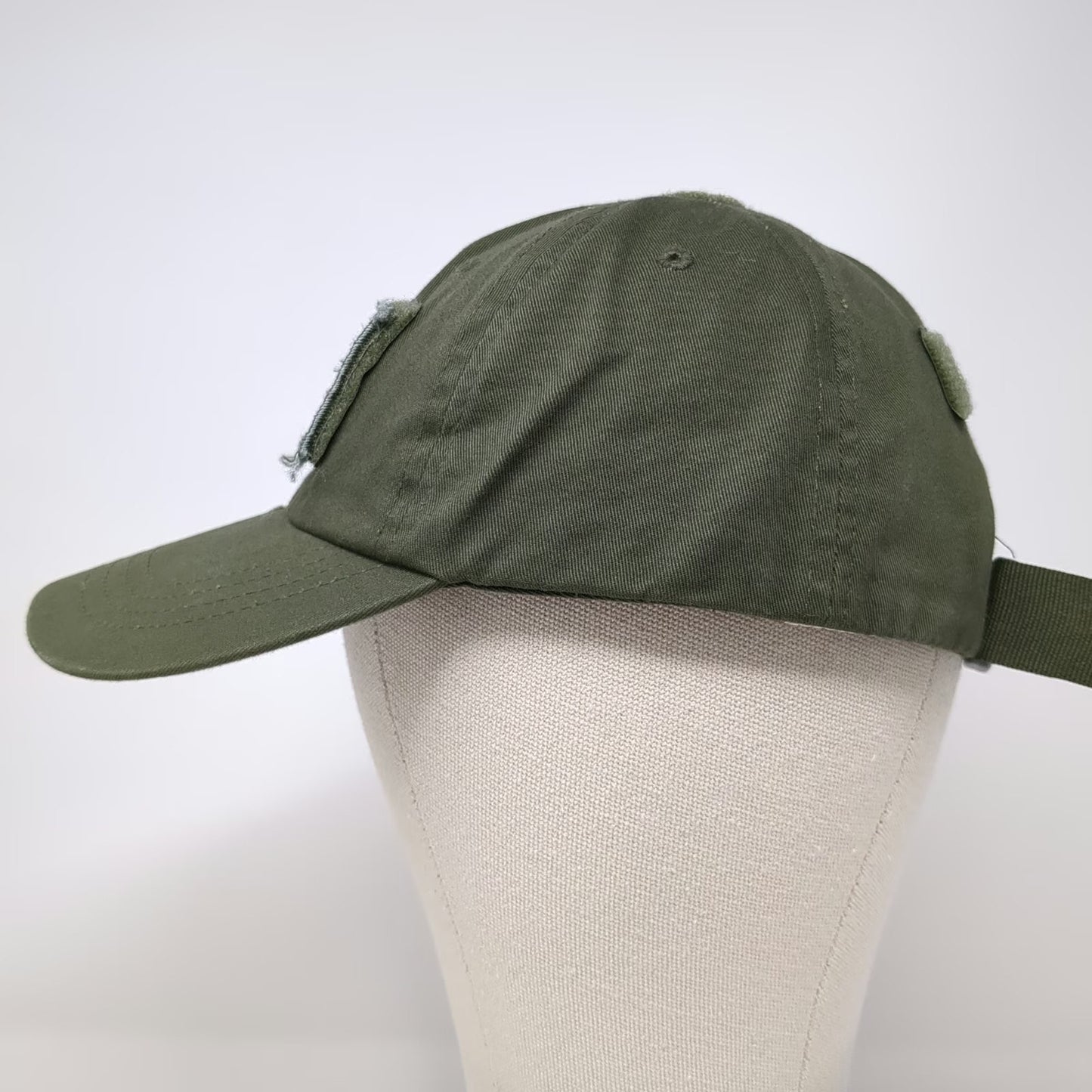 Rothco Tactical Baseball Cap Green One Size US American Flag Patch Slideback Hat