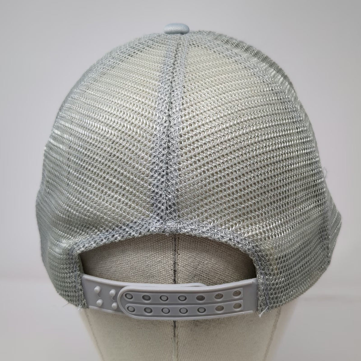 Memories Trucker Hat Gray One Size Florida Anchor Graphic Snapback Mesh Rope