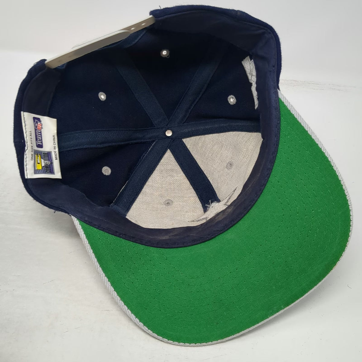 Dallas Cowboys NFL Competitor Snapback Blue Green Underbrim NFC Hat Vintage