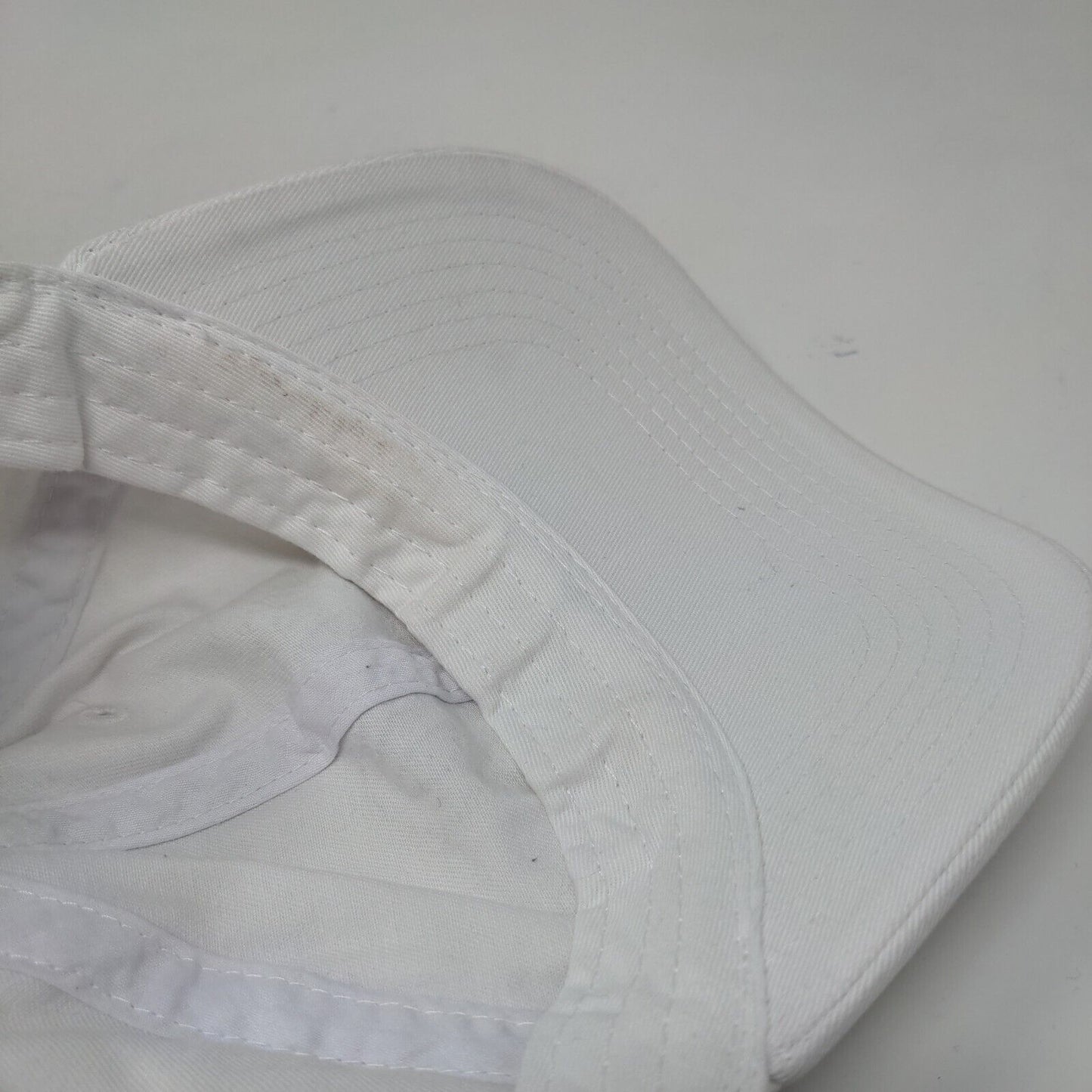 Puerto Rico Slideback Hat White OSFA Newhattan Rhinestone Bling