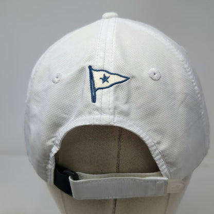 Babolat Baseball Cap White One Size Polyester Strapback Logo Pennant Tennis Hat