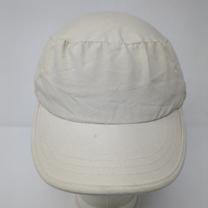 Unbranded Trapper Hat Tan OS Adjustable Drawstring Ear Flaps Blank Polyester