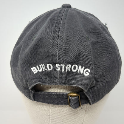 Ox Industries Engineered Products Slideback Hat Gray One Size Build Strong