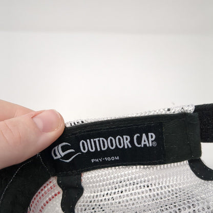 JBS Auctions Homedale ID Ponyback Trucker Hat Black OS Mesh Back Outdoor Cap