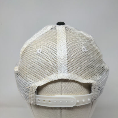 Island View Casino Resort Snapback Mesh Back Trucker Hat Black OSFM Dome